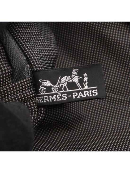 Hermes Backpack Her Line a Dos MM Dark Gray Canvas Her main image 8